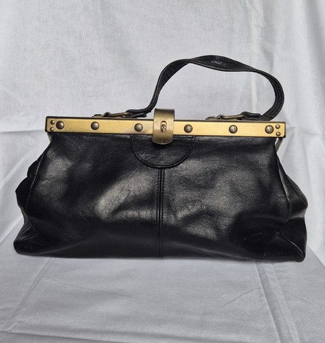 Vintage black soft leather - vintage,