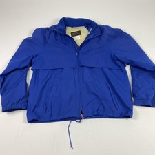 Vintage Eddie Bauer Jacket Mens Extra Large Blue Gore-Tex Vented Windbreaker 90s