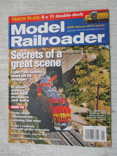 Model railroader magazine sept - model,