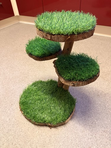 Tier rustic wood slice - 4-tier,