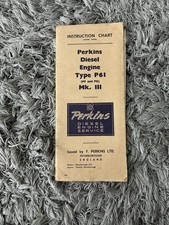 Perkins Diesel Engine Type P61