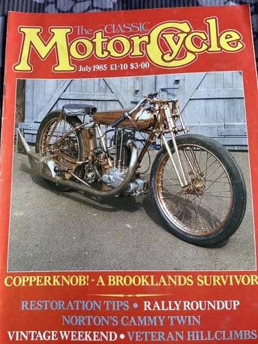 The classic motorcycle july - the,