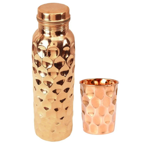Pure copper water bottle - pure,