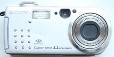 Sony Cybershot DSC-P5 3.2MP Compact Digital Camera Silver