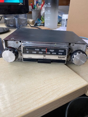 Vintage radiomobile model - radiomobile, no