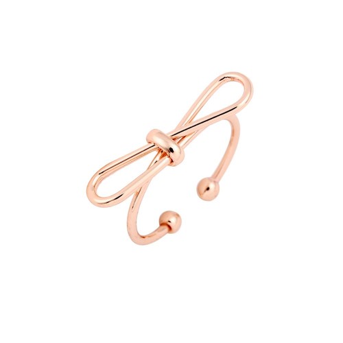 Handmade adjustable gold bow - adjustable,