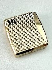 Vintage Colibri Gold Lighter. Non working condition. Boxed original instructions