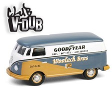 VW Volkswagen T1 Bus - Panel Van - 1964 - Good Year - Greenlight 1:64