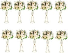 Gold Vases Wedding