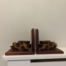 Pair Of Vintage Wooden