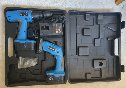 Powerbase 18v cordless drill - 18v,