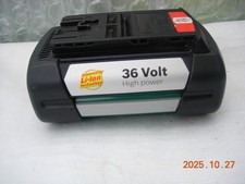 BOSCH 36v battery rotak mower