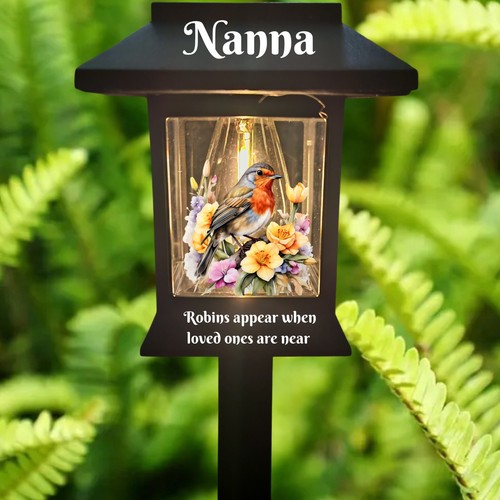 Solar light stake for memorial - solar,