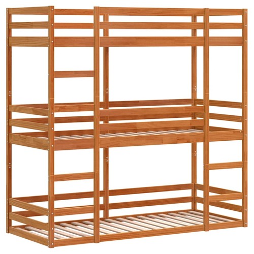Triple bunk bed toddler loft - toddler,