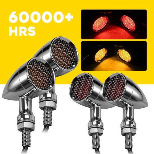 4pcs bullet motorcycle led - bullet,