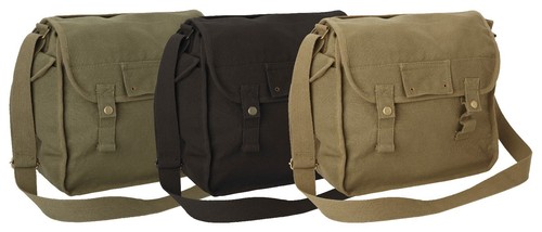 Canvas bag vintage army - canvas,