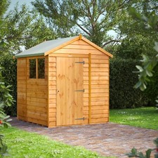 Shed | Power Overlap Apex Garden Sheds | Cheap Apex Sheds | Sizes 4x4 up to 20x6
