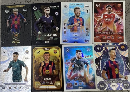 Topps match attax cards - topps,