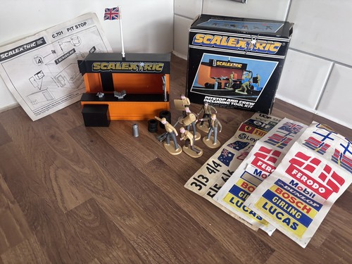 Scalextric vintage c701 - scalextric, pit