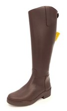 Regent Leather Full Riding Zip Boots Womens Field Brown Narrow Medium Wide