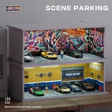 1/64 Car Garage Model LED