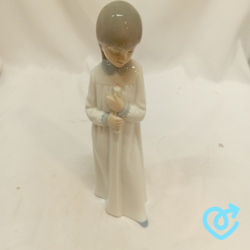 Nao figurine cream - cream, porcelain