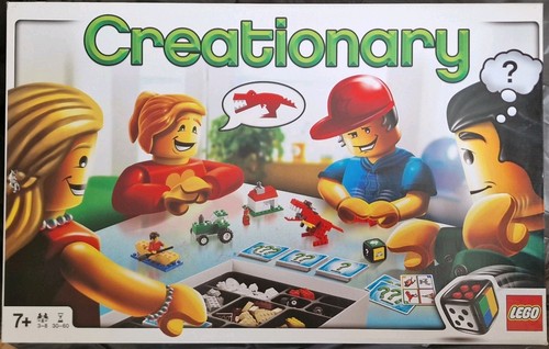 Lego creationary board game - lego,