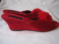 Vintage Red Wedge "Sexy