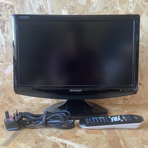 Sharp aquos lcd tv black - 19”,