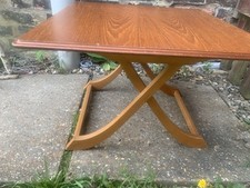 Vintage Myer Teak? Folding Coffee Table Mid Century Occasional Table