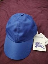 Burberry Blue Embroidered