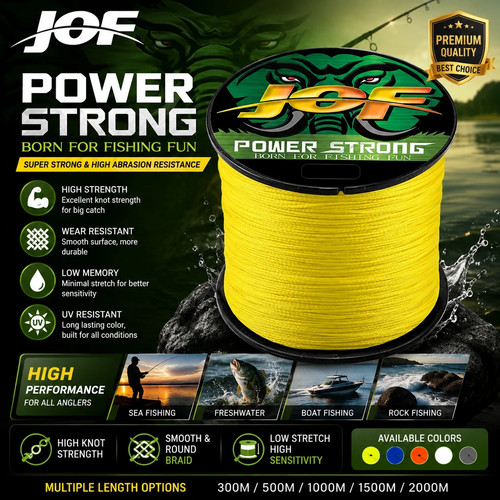 Strand braided fishing line - fishing,