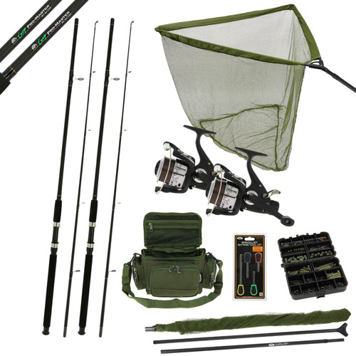Carp fishing stalking rod and - carp,
