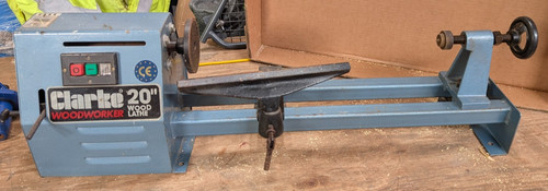 Clarke inch wood lathe - lathe, 240v