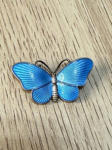 Norwegian enamel butterfly - enamel,