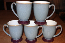 5 x DENBY STORM GREY & PLUM