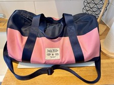 Jack Wills Pink & Navy Gym Bag