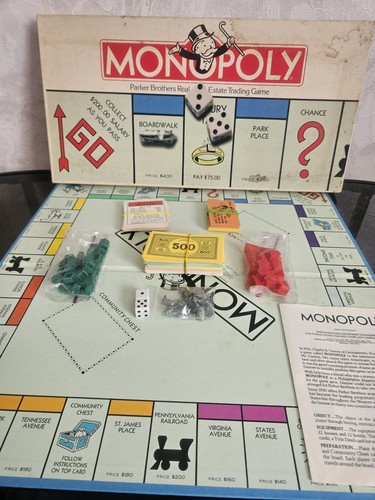 Monopoly parker brothers real - parker,