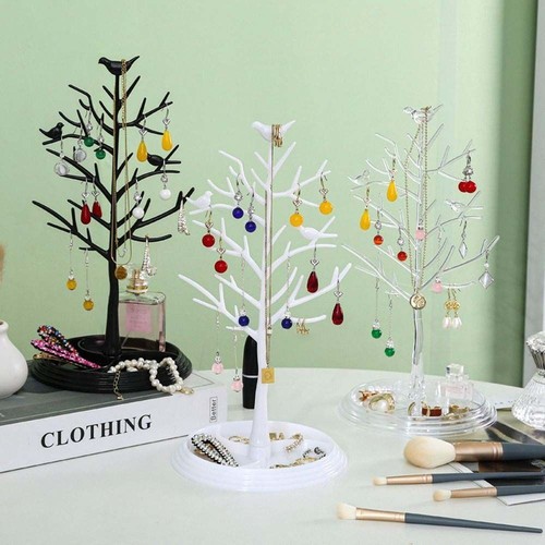 Plastic earring holder navel - holder,