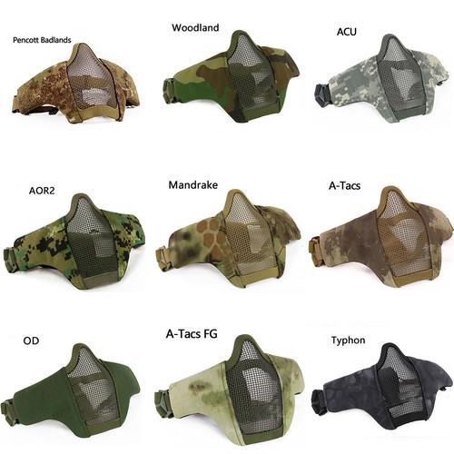 Tactical airsoft mask helmet - tactical,