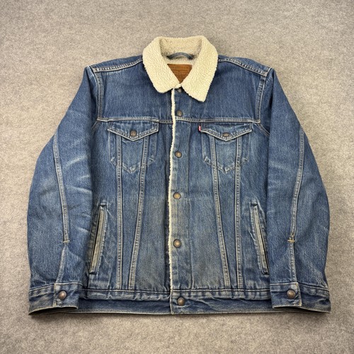 Levi jacket mens blue - xl,