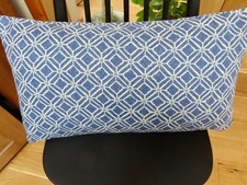 Sanderson "Fretwork" SECONDS BARGAIN  24 x 14" Cushion Cover -Double-Sided Zip