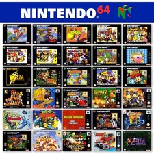 N64 / Nintendo 64 Games Choice ? Jump N Run ? Action ? Sports ?‍♀️? Racing ?