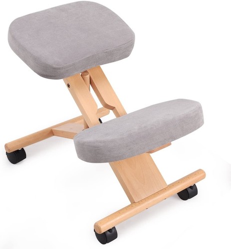 Kneeling chair - kneeling, (grey)