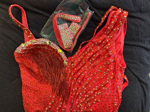 Women red rhinestone - women’s,