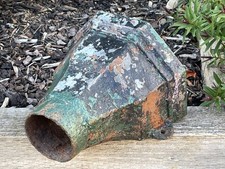 Antique Vintage Gutter Cast Iron Rain Water Hopper Garden Planter Flower Display