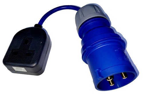 Generator fly lead amp plug - generator,