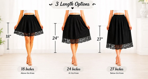 Ladies half slip petticoat - half,