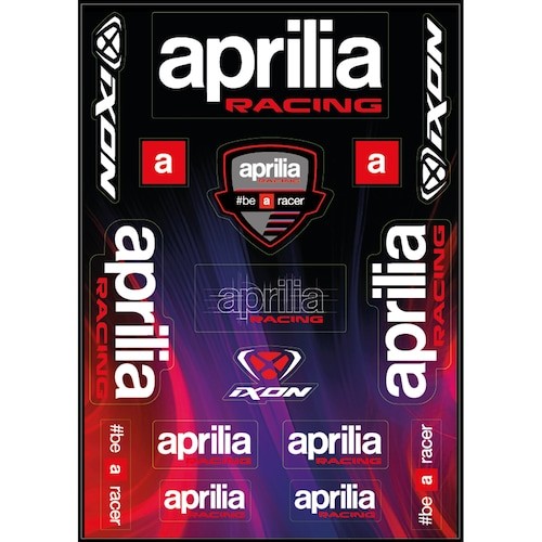 Aprilia racing sticker - racing, sheet