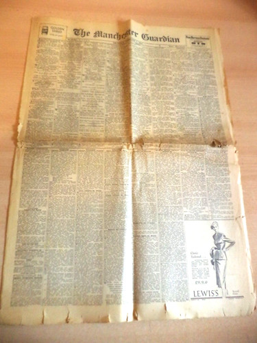 Manchester guardian old - manchester,